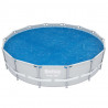 Bestway Cobertura de piscina solar Flowclear 427 cm 2