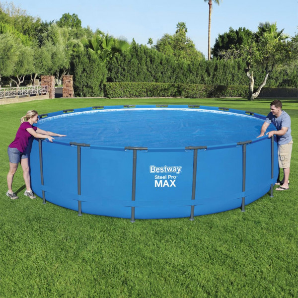 Bestway Cubierta solar para piscina Flowclear 549 cm M 3