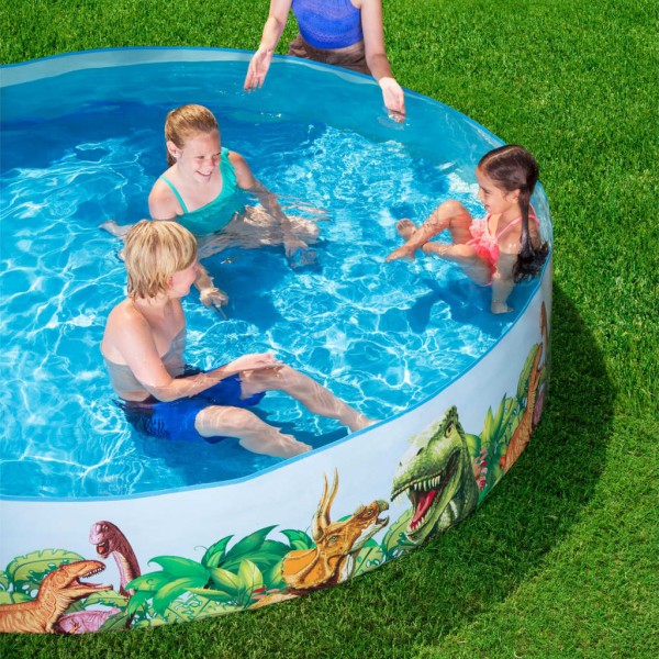 Bestway Piscina Dinosaur Fill'N Fun M 2