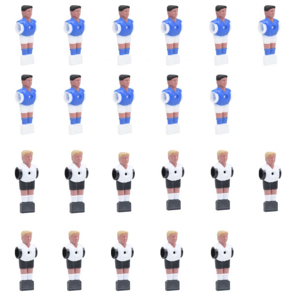 Jugadores para futbolín con varillas de 15.9 mm 22 piezas M 5