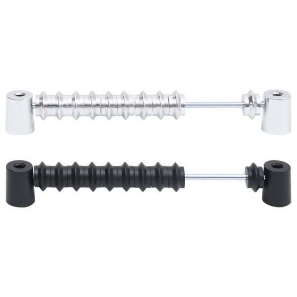 Marcador de pontuação p/ matraquilhos 2 pcs preto e prateado M 3