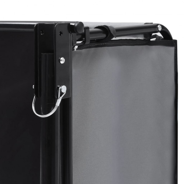 Remolque de carga para bicicletas gris y naranja 65 kg M 5