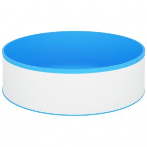 Piscina de chapoteo blanca 350x90 cm H