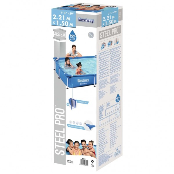 Bestway Piscina Steel Pro 221x150x43cm M 4