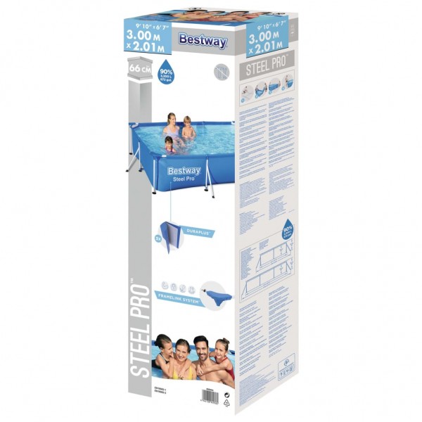Bestway Piscina Steel Pro 300x201x66 cm M 2