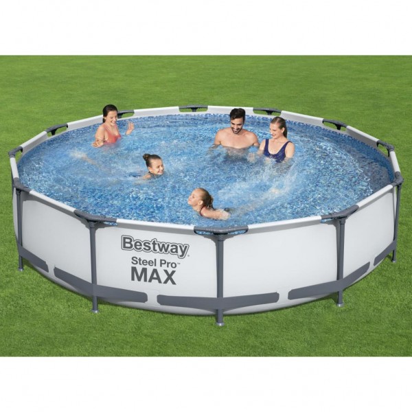 Bestway Conjunto de piscina Steel Pro MAX 366x76 cm M 6