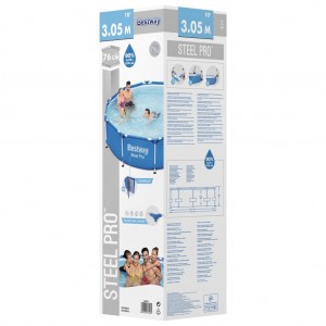 Bestway Piscina Steel Pro 305x76 cm H
