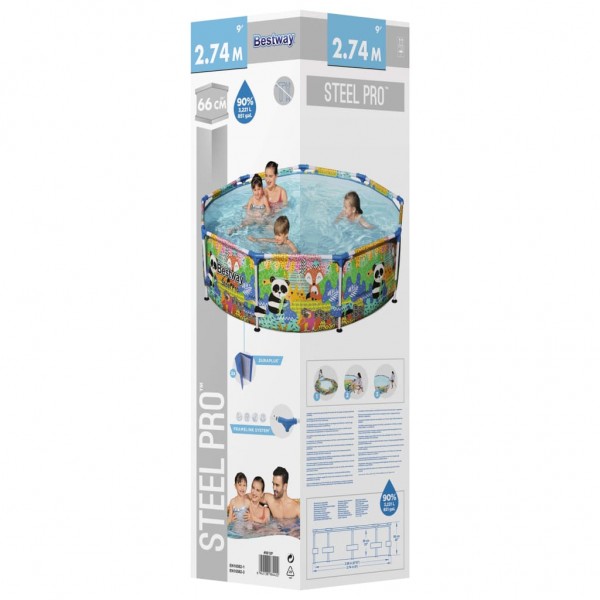 Bestway Steel Pro Piscina MAX 274x66 cm M 3