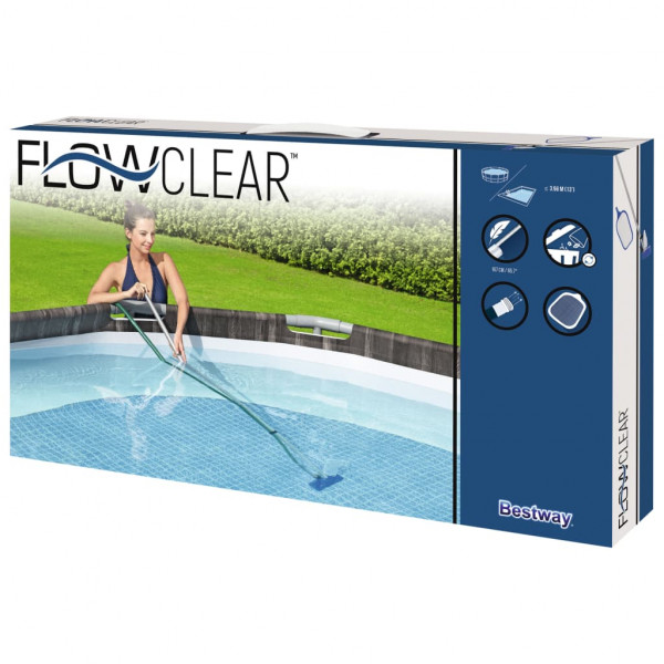 Bestway Kit de mantenimiento para piscina sobre el suelo Flowclear M 4