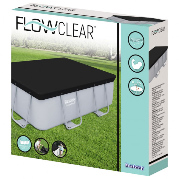 Bestway Flowclear Cobertura de piscina 269x179 cm M 4
