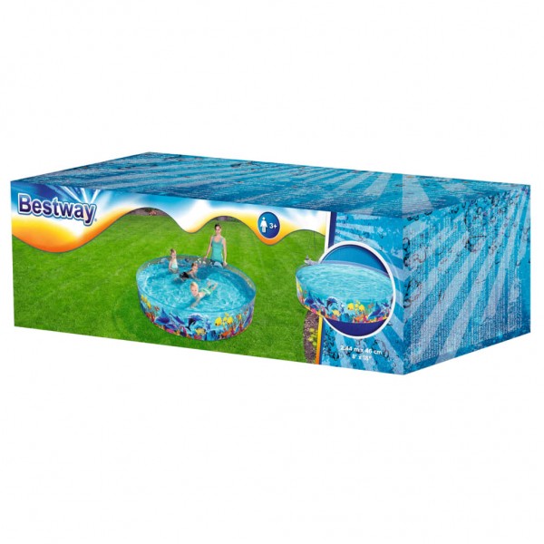 Bestway Piscina Fill 'n Fun Odyssey 244x46 cm M 4