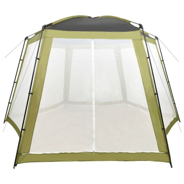 Tenda para piscina 500x433x250 cm tecido verde M 2