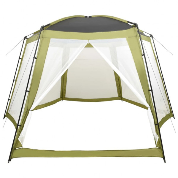 Carpa para piscina de tela verde 500x433x250 cm M 3