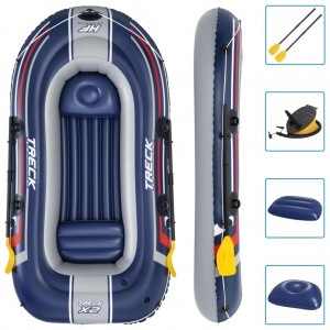 Bestway Barco insuflável Hydro-Force Treck x2 Set 255x127 cm H