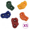 Pedras de escalada com corda 25 pcs multicolorido 2