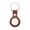 Llavero Protector COOL Compatible con AirTag Polipiel Marrón 1