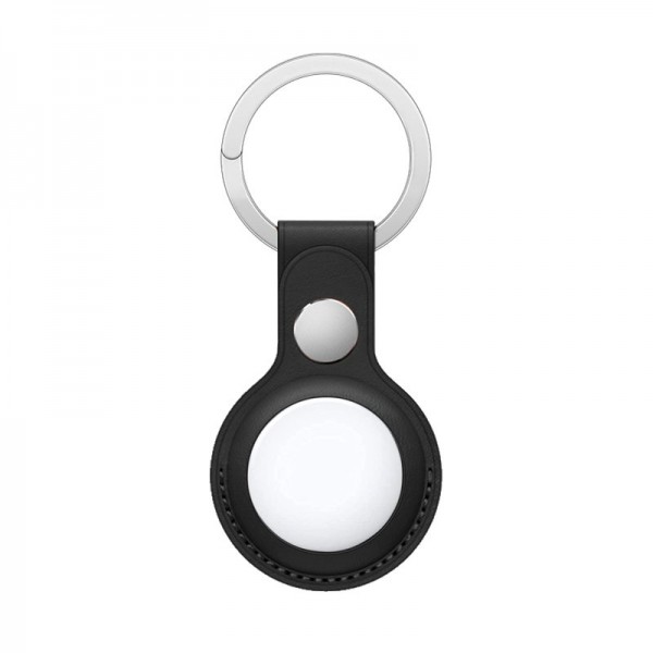 Llavero Protector COOL Compatible con AirTag Polipiel Negro D