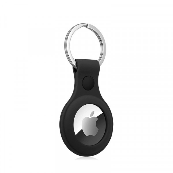 Chave do protetor COOL Silicone preto compatível com AirTag M 4