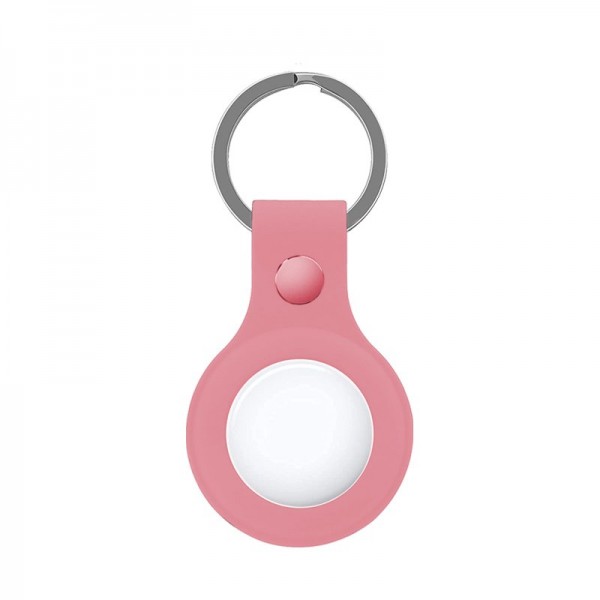 Llavero Protector COOL Compatible con AirTag Silicona Rosa D