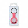 Chave do protetor COOL Compatível com AirTag rosa Silicone 3
