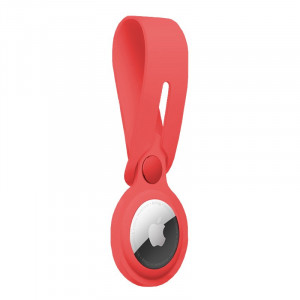 Loop Funda COOL Compatible con AirTag Silicona Rojo H