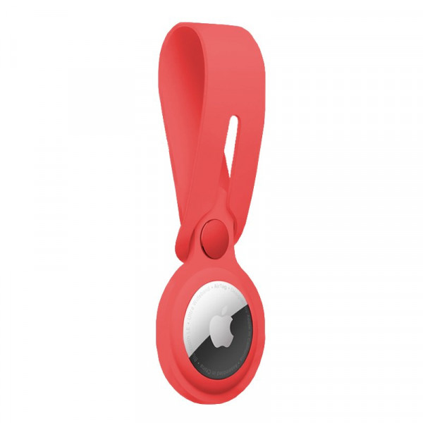 Loop Funda COOL Compatible con AirTag Silicona Rojo M 2