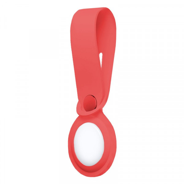 Loop Funda COOL Compatible con AirTag Silicona Rojo M 3
