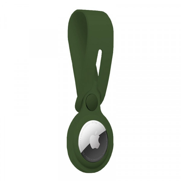 Loop Funda COOL Compatible con AirTag Silicona Verde M 3