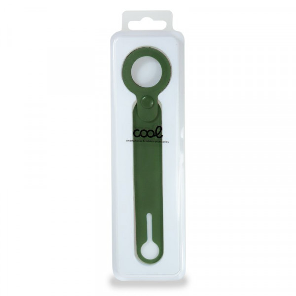 Loop Funda COOL Compatible con AirTag Silicona Verde M 4