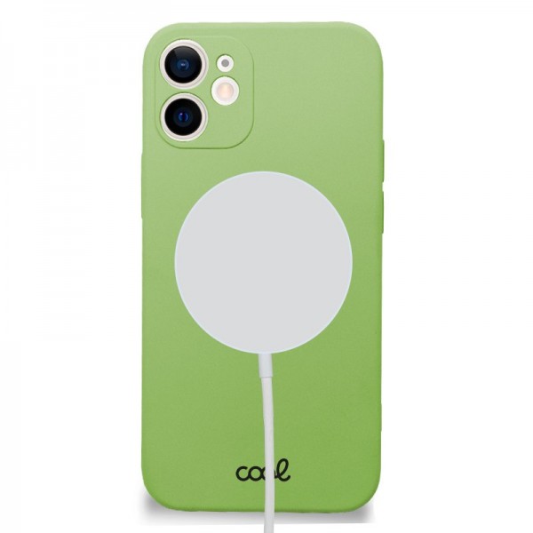 Carcasa COOL Para iPhone 12 mini Magnética Cover Pistacho M 3