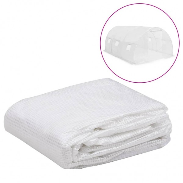 Cubierta repuesto invernadero transparente (13.5 m²) 3x4.5x2 m D