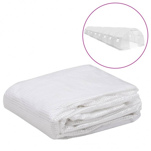 Cubierta repuesto de invernadero transparente (36 m²) 3x12x2 m D