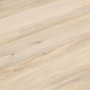 Mesa de comedor redonda de madera maciza de mango 110x76 cm H