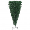 Árbol de Navidad artificial invertido con soporte verde 180 cm 2