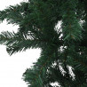 Árbol de Navidad artificial invertido con soporte verde 180 cm 3