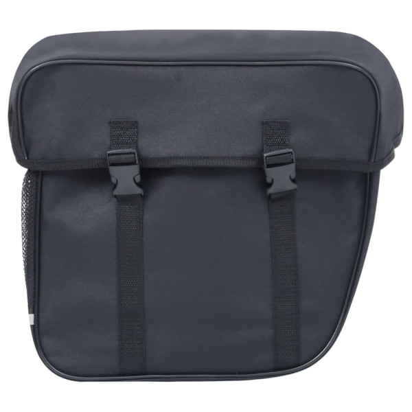 Bolsa doble para bicicleta alforja impermeable 35 L negra M 3