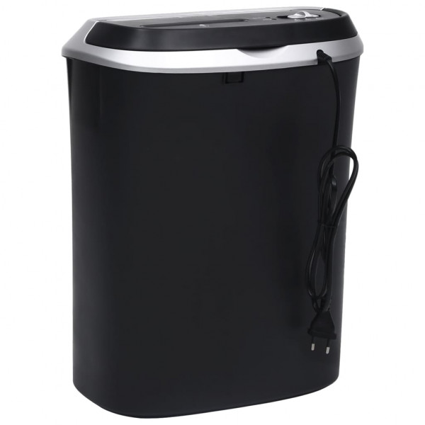 Trituradora de papel corte cruzado 10 hojas negro M 4