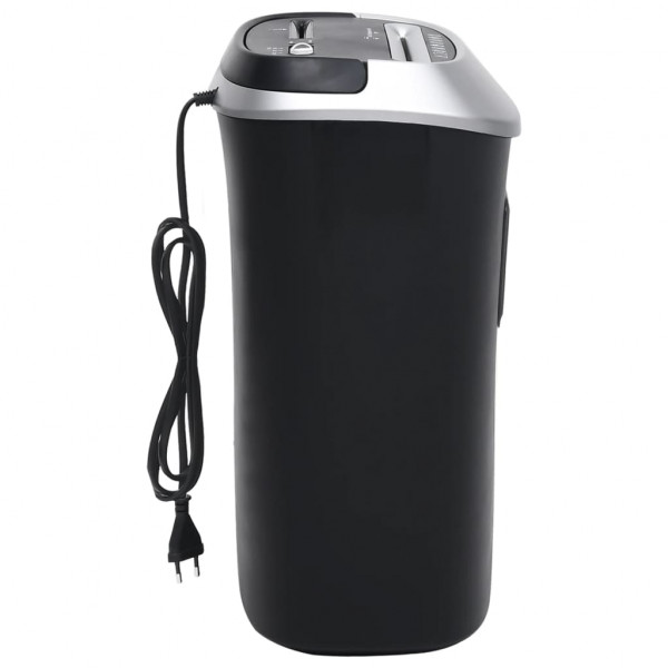 Trituradora de papel corte cruzado 10 hojas negro M 5