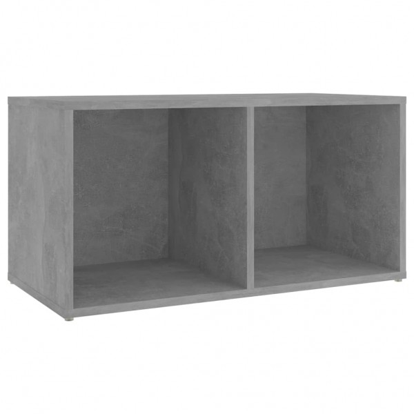 Muebles de salón 2 piezas madera ingeniería gris hormigón M 4