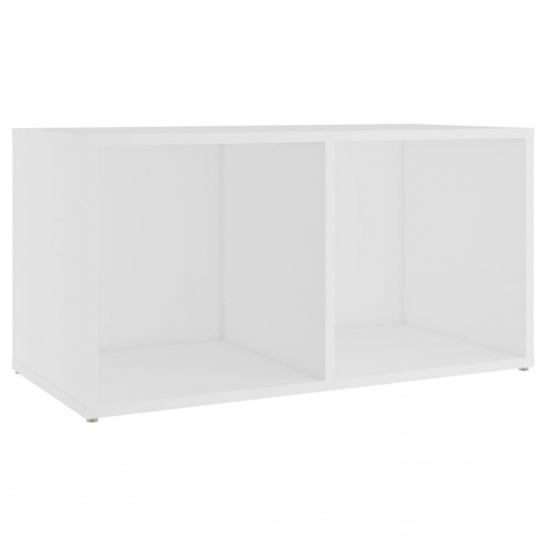 Móveis de TV 4 pcs 72x35x36.5 cm derivados de madeira branco M 3