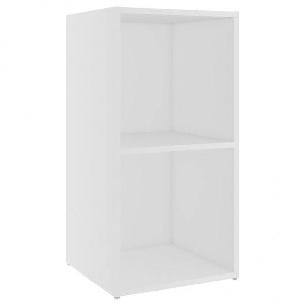 Móveis de TV 4 pcs 72x35x36.5 cm derivados de madeira branco M 5