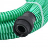Manguera de succión con conectores de PVC PVC verde 26 mm 4 m 4