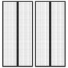 Cortinas de porta anti-insetos magnéticas 2 pcs 210x90cm preto 1
