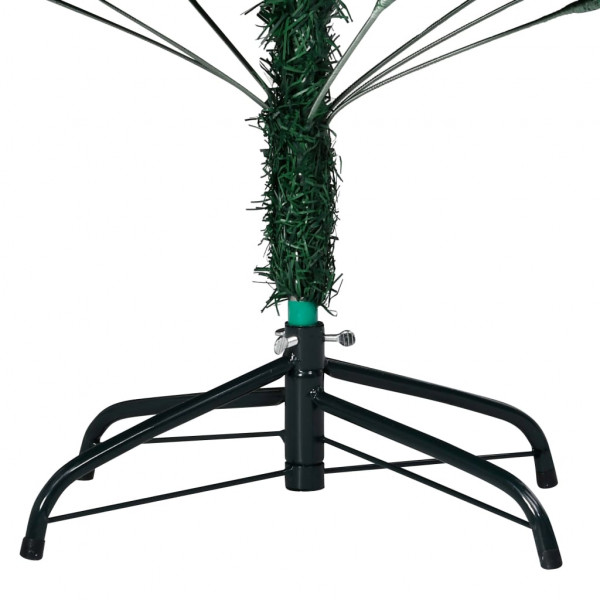Árvore de Natal artificial com ramos grossos 120 cm PVC verde M 5