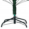 Árbol de Navidad artificial con ramas gruesas PVC verde 120 cm 5