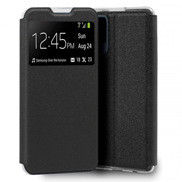 Funda COOL Flip Cover para Vivo V21 5G Liso Negro D