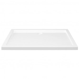 Base de chuveiro retangular 70x100 cm ABS branco H