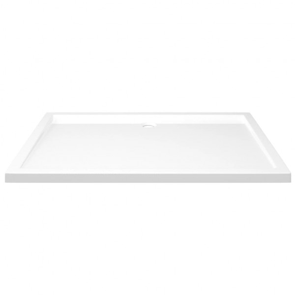 Base de chuveiro retangular 80x120 cm ABS branco M 3