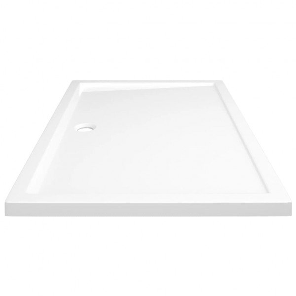 Base de chuveiro retangular 80x120 cm ABS branco M 5