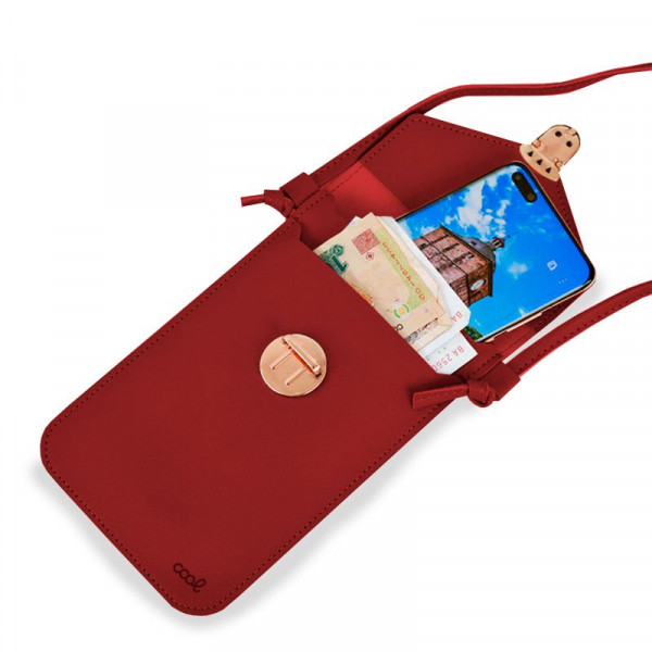 Funda Universal Bag Basic Hasta 6.7 pulg COOL Granate M 5